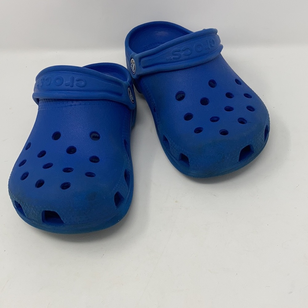 Crocs Kids Classic Clog 1 Little Kid Bright Blue Size 1-3